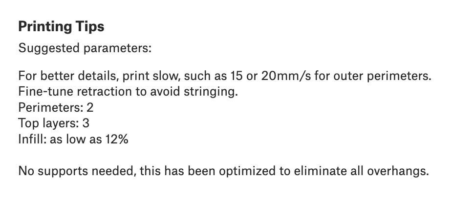 0 Printing Tips